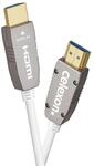 celexon HDMI UHD Active 48Gbps Optical Fibre - 6m - wei&szlig; - optische