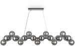 MAYTONI DALLAS Pendelleuchte Chrom &ndash; 25-flammige elegante H&auml;ngelampe mit