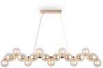 MAYTONI DALLAS Pendelleuchte Gold &ndash; H&auml;ngelampe 25-flammig &ndash; Moderne...