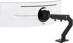 ERGOTRON HX Monitor Arm mit HD-Gelenk in Schwarz, Tischhalterung mit...