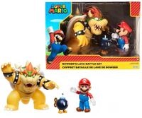 Super Mario Nintendo Bowser 18cm vs. Mario Figuren Set (Wave 1)