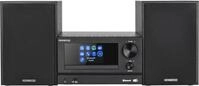 Kenwood M-7000S-B Mikro-Stereoanlage, Schwarz, mit Bluetooth, USB, CD und Radio Dab +