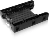 Einbaurahmen f&uuml;r 2X 2,5 Zoll (6,4cm) SSDs/HDDs in 1x 3,5 Zoll (8,9cm) - Icy...