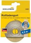 Schellenberg 34501 Rolladengurt 23 mm x 4,5 m System MAXI, Rollladengurt,...