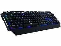 Conceptronic KRONIC01DE Mechanische Gaming-Tastatur, RGB, Blue Switche, Tastatur