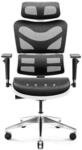 Diablo V-Commander Ergonomischer B&uuml;rostuhl Schreibtischstuhl Chefsessel 3D Armlehnen