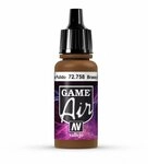 Vallejo Game Air Farbe 17 ml, Grundfarbe Brassy Brass