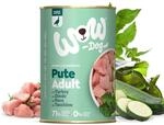 WOW Dog Hunde-Nassfutter mit Pute | Enth&auml;lt Vitamine und Mineralien, ohne Getreide