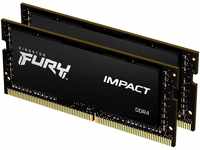 Kingston FURY Impact KF432S20IBK2/64 GB Laptop-Speicherset, 32 GB (2 x 32 GB),...