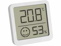 TFA Dostmann Digitales Mini Thermo-Hygrometer, 30.5053.02, Innentemperatur und