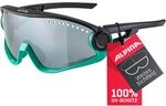 ALPINA 5W1NG - Verspiegelte und Bruchsichere Sport- & Fahrradbrille Mit 100%