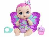 My Garden Baby GYP10 - Schmetterlings-Baby Puppe zum Füttern und Anziehen (30 cm),