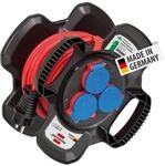 Brennenstuhl Gummi-Kabelhaspel X-Gum IP44 / Kabeltrommel aus Gummi 10m