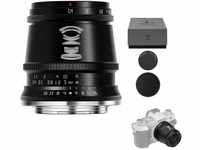 TTArtisan 17mm F1.4 APS-C Wide Angle and Large Aperture Camera Lens for...