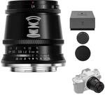 TTArtisan 17mm F1.4 APS-C Objektiv mit manuellem Fokus, kompatibel mit MacroM43 Mount
