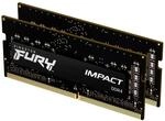 Kingston FURY Impact 32GB (2x16GB) 3200MHz DDR4 CL20 Laptop Speicher Kit mit 2