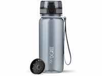 720°DGREE Trinkflasche 650ml uberBottle crystalClear +Sieb - BPA-Frei -