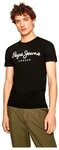 Pepe Jeans Herren Original Stretch N T Shirt, 999schwarz, M EU