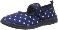 Playshoes Unisex Kinder Hausschuhe, Herzchen, 24/25 EU