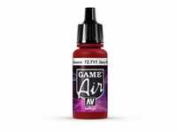 Vallejo Game Air Farbe 17 ml, Grundfarbe Gory Red