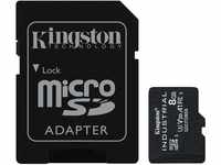 Kingston Industrial microSD - 8GB microSDHC Industrial C10 A1 pSLC Karte +...