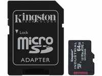 Kingston Industrial microSD - 64GB microSDXC Industrial C10 A1 pSLC Karte +