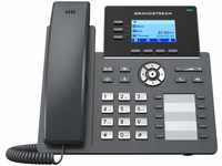 Grandstream Networks GRP2604P IP Phone Black 3 Lines LCD
