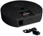 AXTON ATB20RXF: Flacher Aktiv-Subwoofer f&uuml;r die Reserverad-Mulde, Bassreflex Bassbox