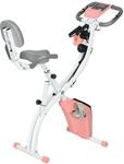 HOMCOM Heimtrainer 2-in-1 Fahrradtrainer mit LCD-Display Pulsmesser verstellbar Sitz
