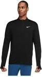 Nike DD4756 M NK DF ELMNT TOP HZ Sweatshirt Mens Black/Reflective silv 2XL