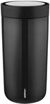 Stelton To-Go Click | Thermobecher, doppelwandige Isolierflasche - Rostfreier,