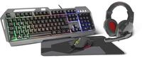 Speedlink LUNERA 4in1 Illuminated RGB Gaming Set &ndash; vierteiliges PC Tastatur und