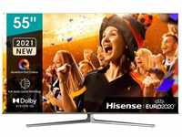 Hisense 55U8GQ LED-Fernseher, schwarz, UltraHD/4K, SmartTV, Dolby Atmos,