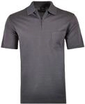 RAGMAN Herren RAGMAN Kurzarm Poloshirt, Anthrazit, Gr. XXL