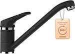SCHOCK&reg; K&uuml;chenarmatur COSMO Onyx I Hochdruck Einhebelmischer mit Festauslauf I