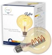 tint Smarte LED-Globe Retro Gold &ndash; Steuerbar per Alexa, Fernbedienung oder App &ndash;