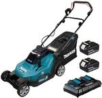 Makita DLM432PG2 Twin 18V (36V) Li-Ion LXT 43cm Rasenm&auml;her komplett mit 2X...