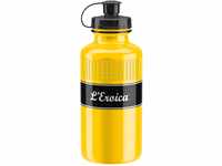 Elite Elite Unisex – Erwachsene Eroica Vintage Trinkflasche, Gelb, One Size
