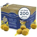 Lyra Pet&reg; | 200 Ganzjahreskn&ouml;del mit Netz &agrave; 90 g = 18 kg | Wildvogelfutter Sommer