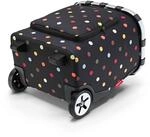 reisenthel carrycruiser Plus in dots &ndash; Tragbarer Einkaufstrolley mit K&uuml;hlfach,