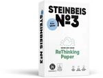 STEINBEIS Nr. 3 PUREWHITE, Reprogrammpapier, 100% recycelt, Naturfarbe, 80 g, A4,