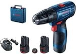 Bosch 06019G8000 GSR 120-LI Akku-Bohrschrauber (2x2,0Ah)