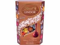 Lindt Schokolade LINDOR Cornet, Mischung, Schokoladen-Kugeln mit...
