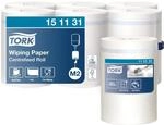 Tork Innenabrollungs-Papierwischt&uuml;cher Wei&szlig; M2, Saugf&auml;hig, 6 Rollen, 151131