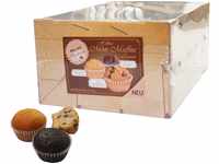 HELLMA Mini Muffins - 60 Stk. Muffins, einzeln verpackt - 3 Sorten -...