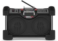 PerfectPro Baustellenradio ROCKHART, DAB+ und UKW-Empfang, Bluetooth,...
