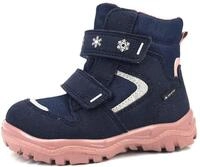 Superfit M&auml;dchen HUSKY1 Boot, Schneestiefel, BLAU/ROSA 8010, 23