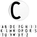 Design Letters Buchstaben Teller Wei&szlig; (A-Z) | Weihnachtsdeko, Weihnachtsgeschenke