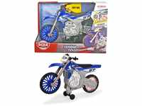 Dickie Toys Yamaha YZ-Wheelie Raiders, Spielzeugmotorrad mit Motorisierung,