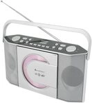 Soundmaster RCD1755SI tragbares Radio mit CD-Player UKW-PLL MP3...